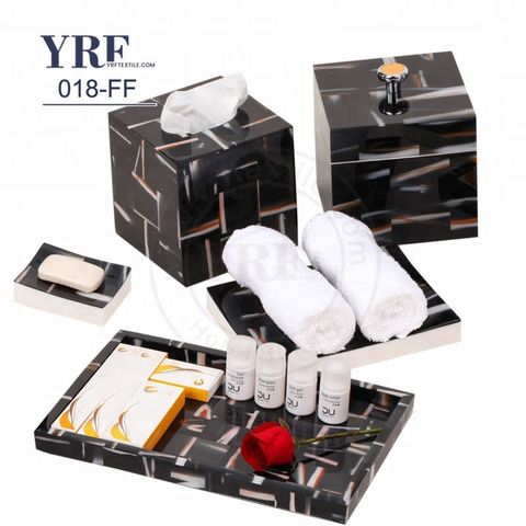 YRF 5 Star Hotel Room Bathroom Black Acrylic Soap Dish