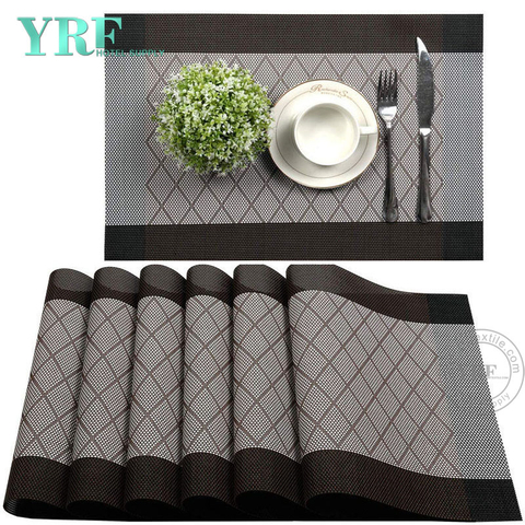 Rectangular Dining PVC Non-stain Resistant Anti-Skid Coffee Table Mats
