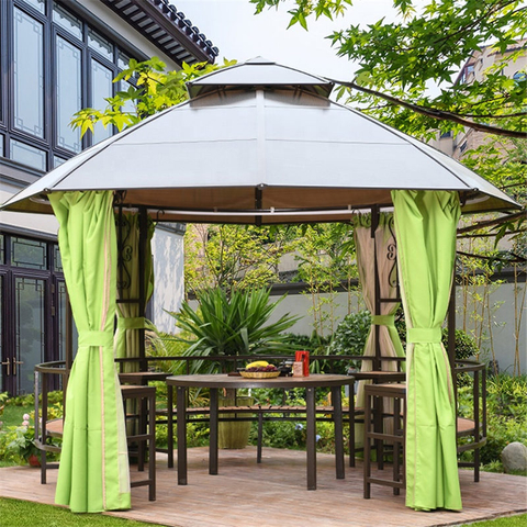New plastic With Mosquito Net Iron Frame Outdoor garden Party Tents