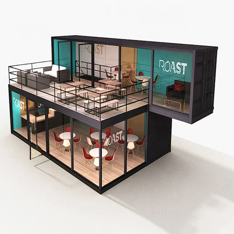 New design With stair Top Quality movable Container Restaurant